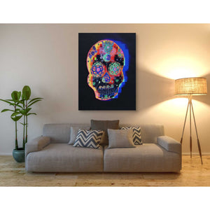 'Colorful Skull' by Irena Orlov, Canvas Wall Art,40 x 54