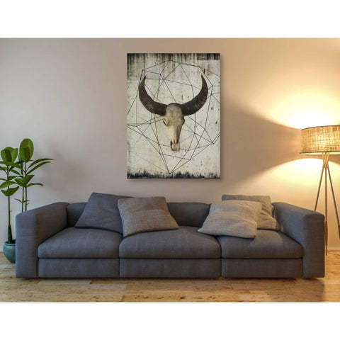 Image of 'Buffalo Skull' by Irena Orlov, Canvas Wall Art,40 x 54
