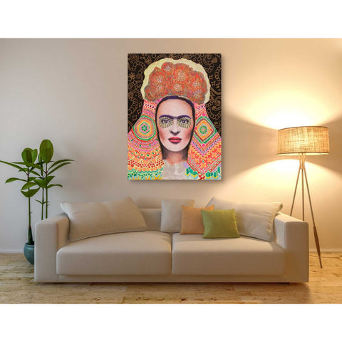 Image of 'Frida Santa Muerte' by Surma and Guillen, Canvas Wall Art,40 x 54