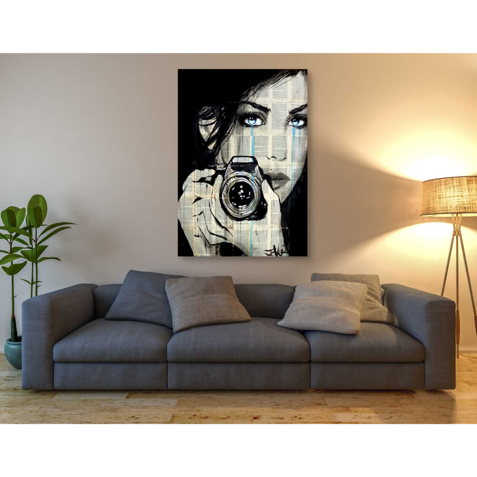 'Caught' by Loui Jover, Canvas Wall Art,40 x 60