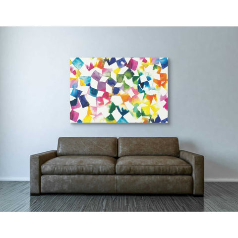 Image of 'Colorful Cubes' by Wild Apple Portfolio, Canvas Wall Art,40 x 60