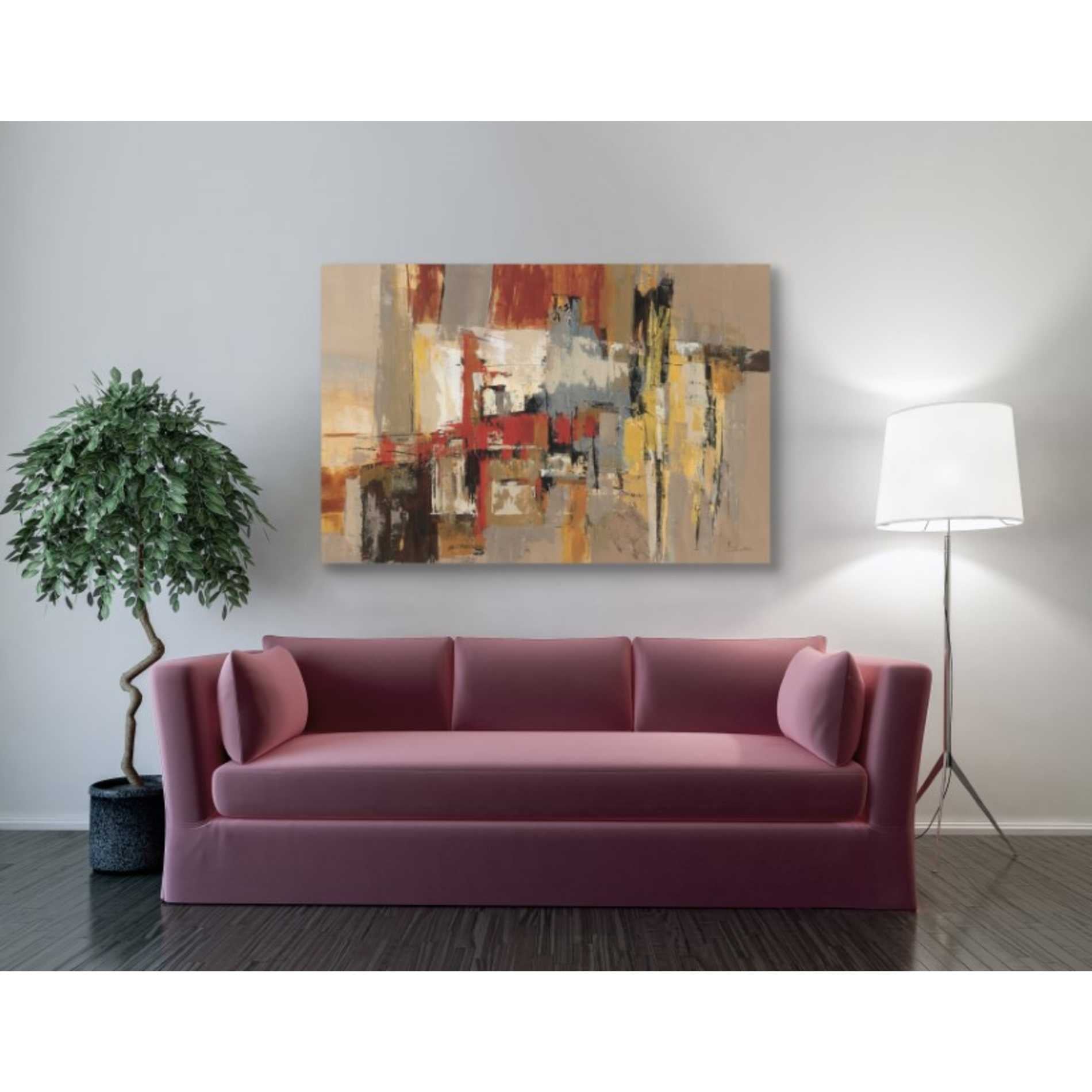 'Melody For Guitar And Sax' by Silvia Vassileva, Canvas Wall Art,40 x 60