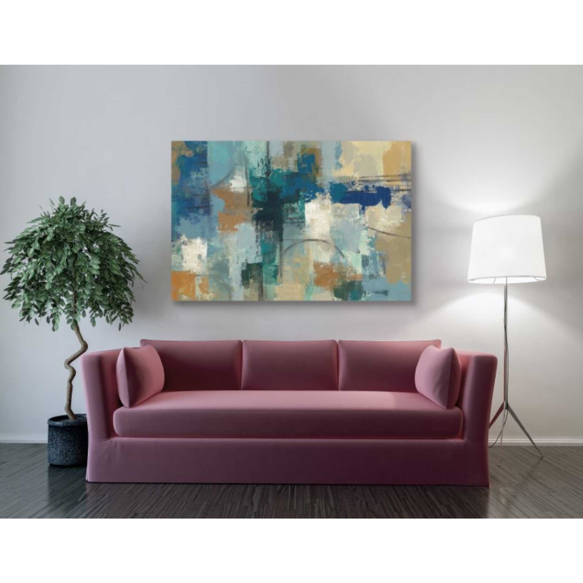 'Jasper Lagoon' by Silvia Vassileva, Canvas Wall Art,40 x 60