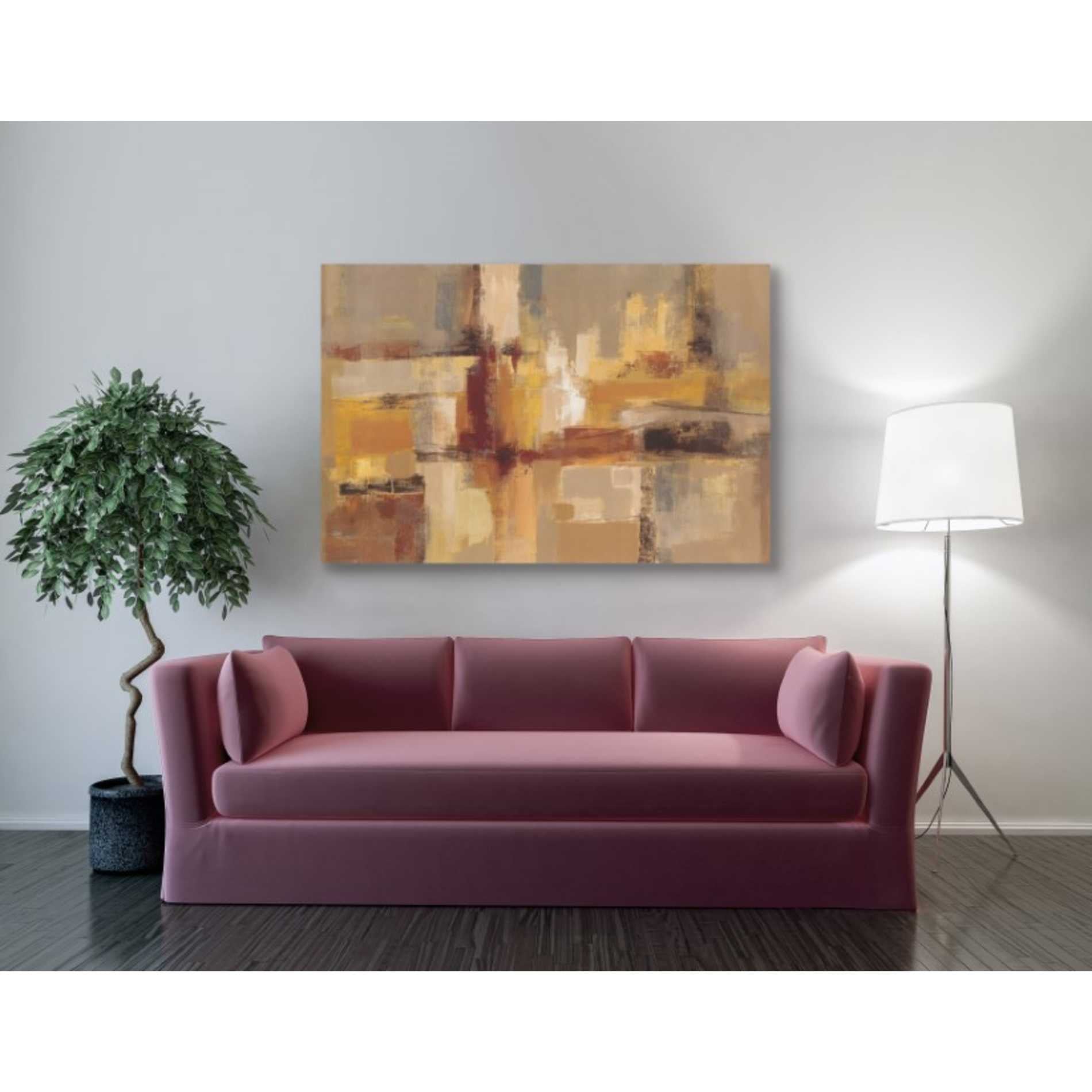 'Sandcastles' by Silvia Vassileva, Canvas Wall Art,40 x 60