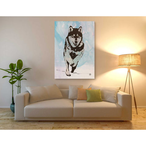 Image of 'Wolf 2' by Giuseppe Cristiano, Canvas Wall Art,40 x 60