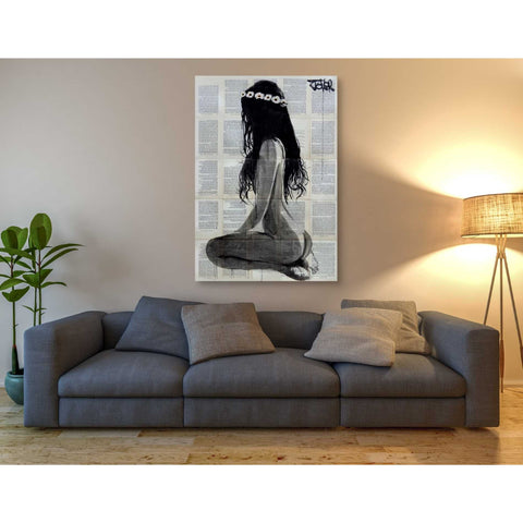 Image of 'Daisy Chain' by Loui Jover, Canvas Wall Art,40 x 60