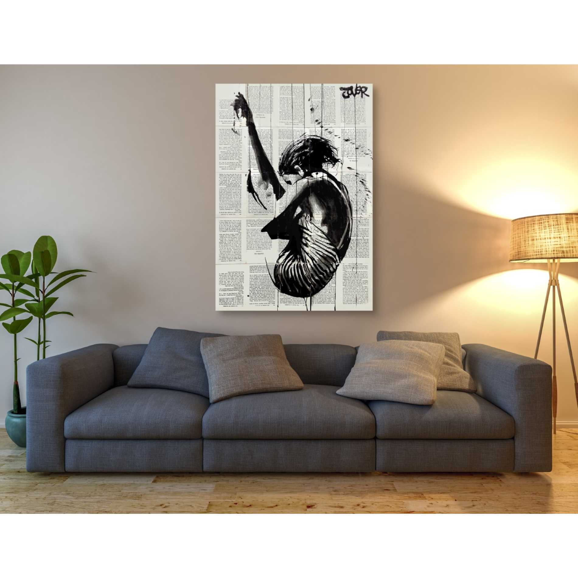 'Dive' by Loui Jover, Canvas Wall Art,40 x 60