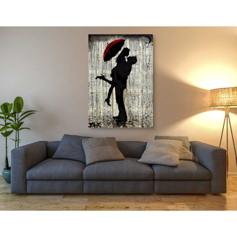 Image of 'Love and Rain' by Loui Jover, Canvas Wall Art,40 x 60