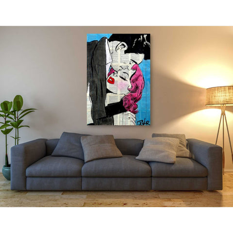 Image of 'Pop Lovers' by Loui Jover, Canvas Wall Art,40 x 60