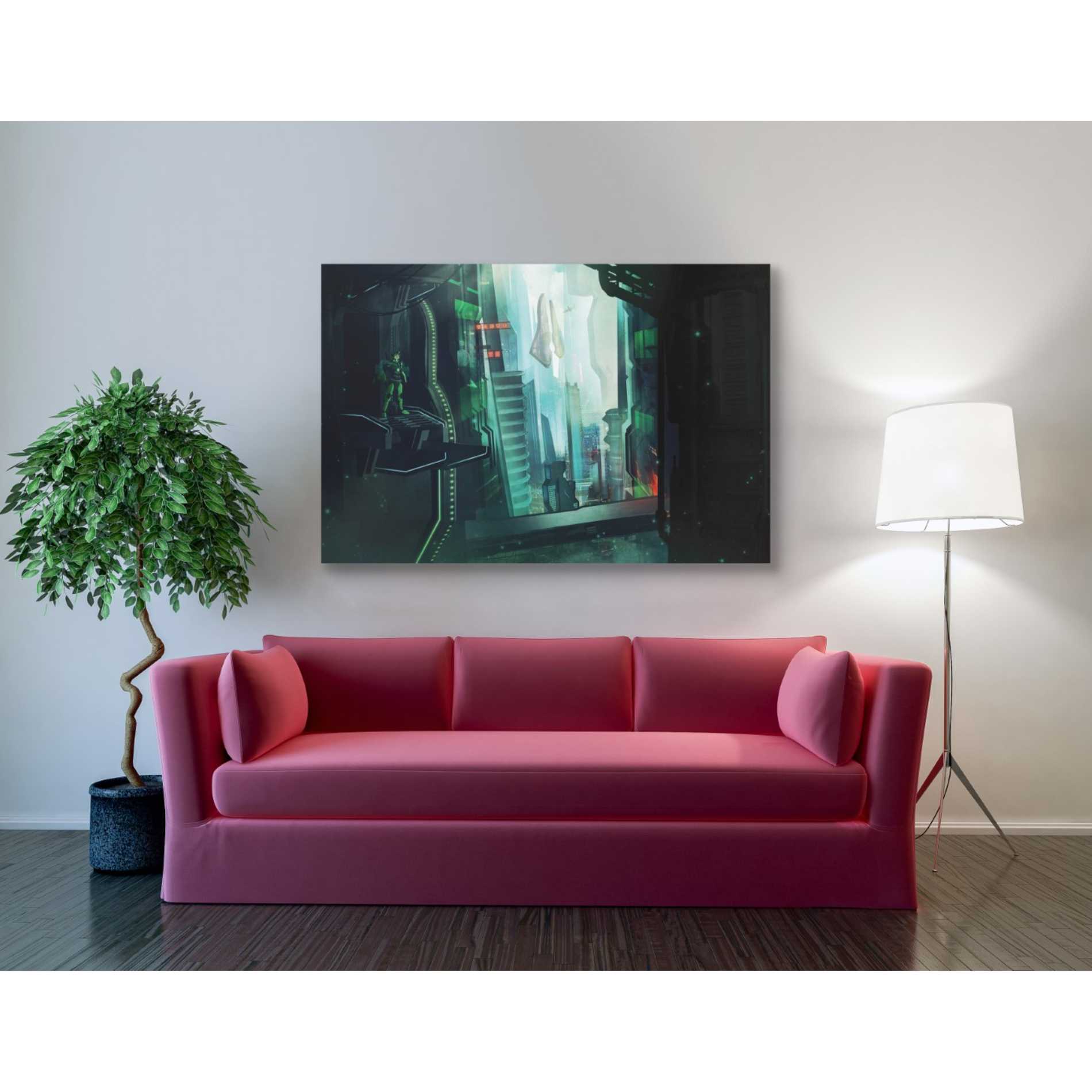 'Digital Age' by Jonathan Lam, Canvas Wall Art,40 x 60