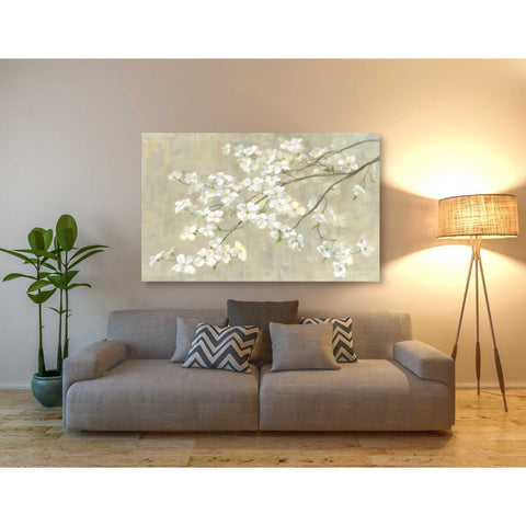 Image of 'Dogwood in Spring Neutral Crop' by Danhui Nai, Canvas Wall Art,40 x 60