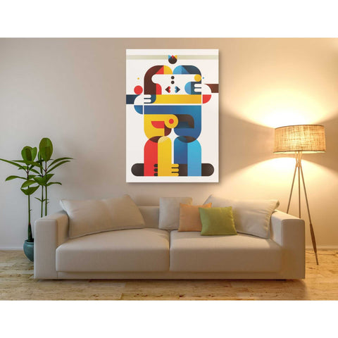 Image of 'The Kiss' by Antony Squizzato, Canvas Wall Art,40 x 60