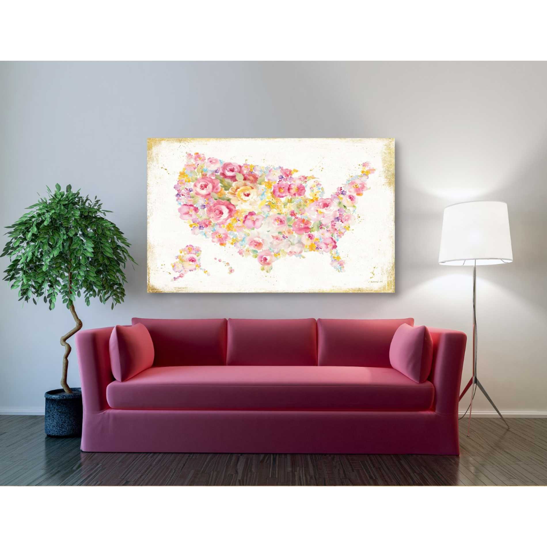 'Midsummer USA' by Danhui Nai, Canvas Wall Art,40 x 60