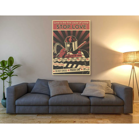 Image of 'Ministry of Love' Canvas Wall Art,40 x 60
