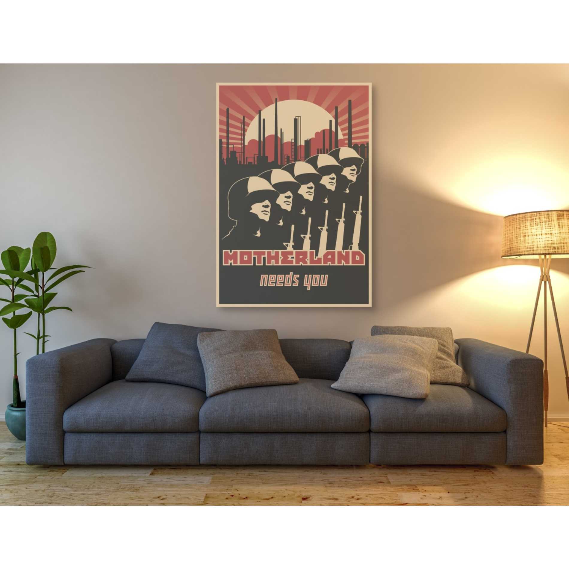 'Motherland Needs You' Canvas Wall Art,40 x 60