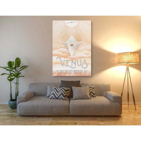 Image of 'Visions of the Future: Venus' Canvas Wall Art,40 x 60