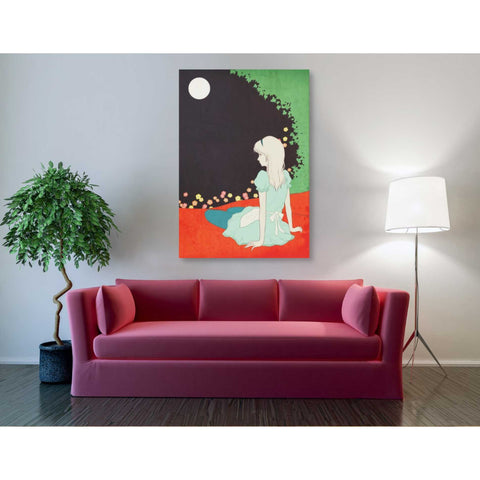Image of 'Alice in the Moonlight' by Sai Tamiya, Canvas Wall Art,40 x 60