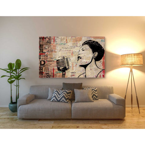 Image of 'LADY DAY' by DB Waterman, Giclee Canvas Wall Art