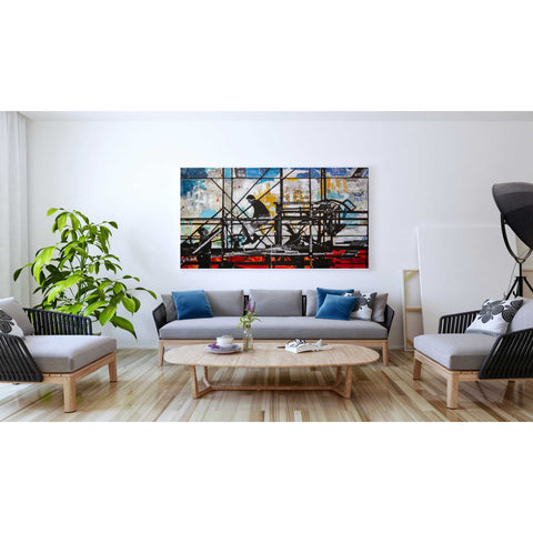 Image of 'FOUR CORNERS' by DB Waterman, Giclee Canvas Wall Art
