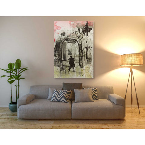 Image of 'RUSH HOUR' by DB Waterman, Giclee Canvas Wall Art
