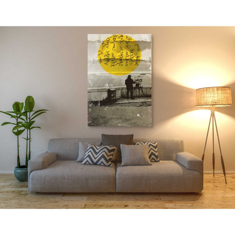 Image of 'STREET WITH A VIEW' by DB Waterman, Giclee Canvas Wall Art