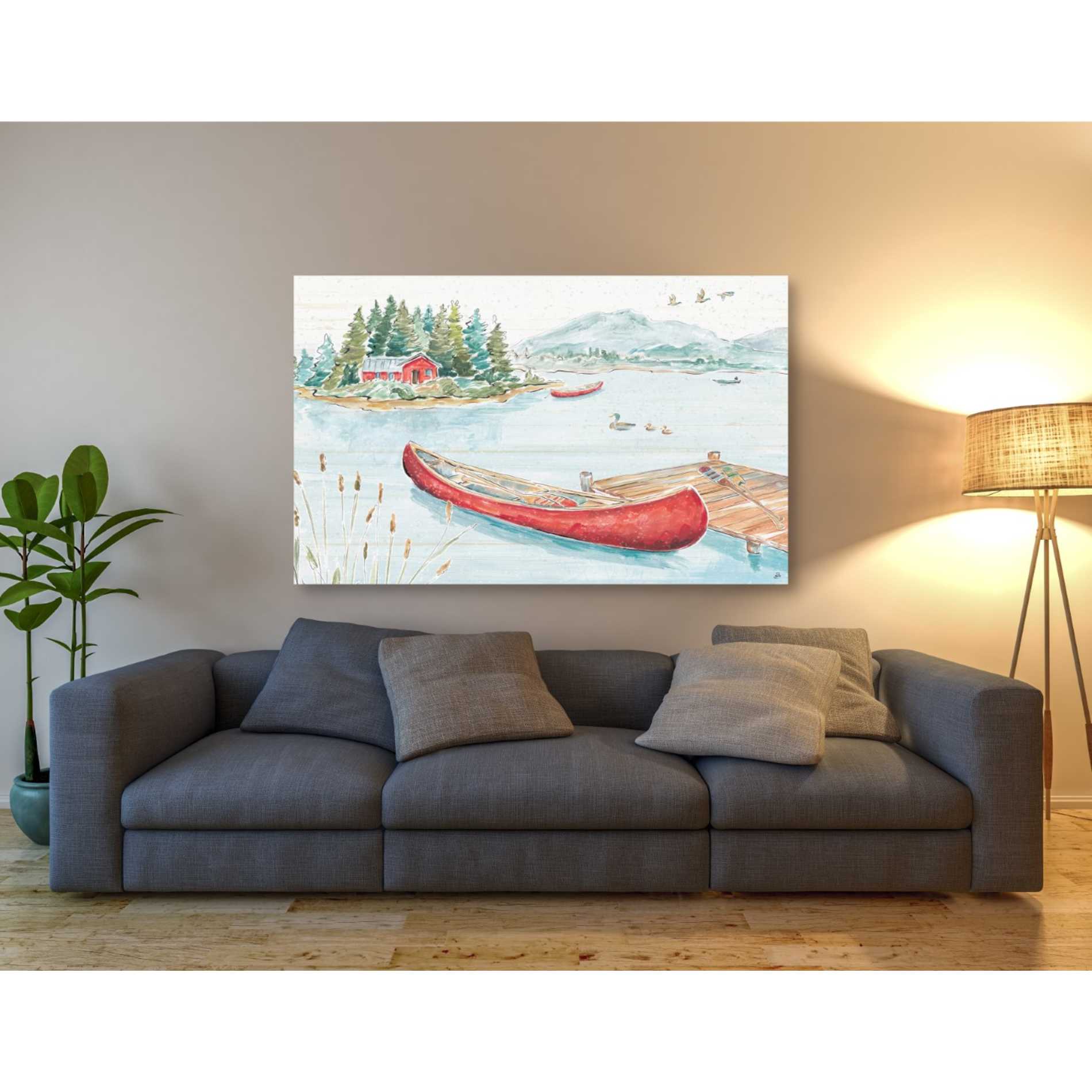'Lake Moments II' by Daphne Brissonet, Canvas Wall Art,40 x 60