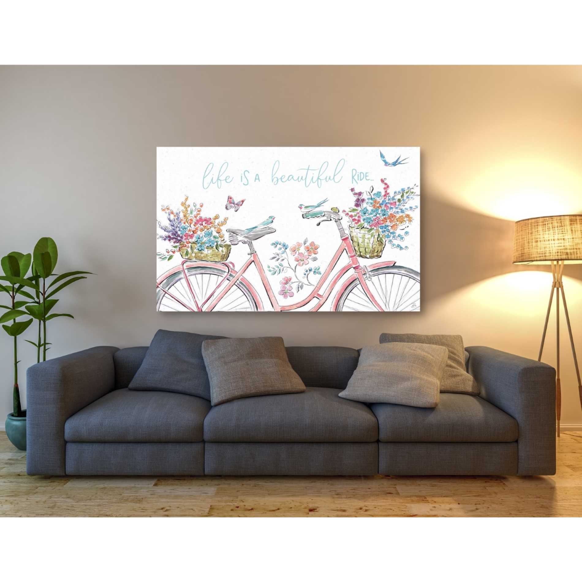 'Sparrow Spring III Light' by Daphne Brissonet, Canvas Wall Art,40 x 60