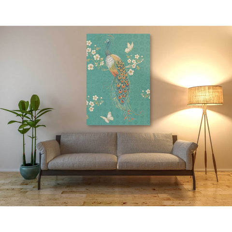 Image of 'Ornate Peacock XD' by Daphne Brissonet, Canvas Wall Art,40 x 60
