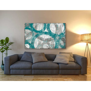 'Industrial I Teal' by Michael Mullan, Canvas Wall Art,40 x 60