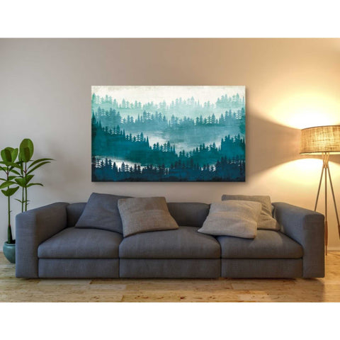 Image of 'Mountainscape Blue' by Michael Mullan, Canvas Wall Art,60 x 40