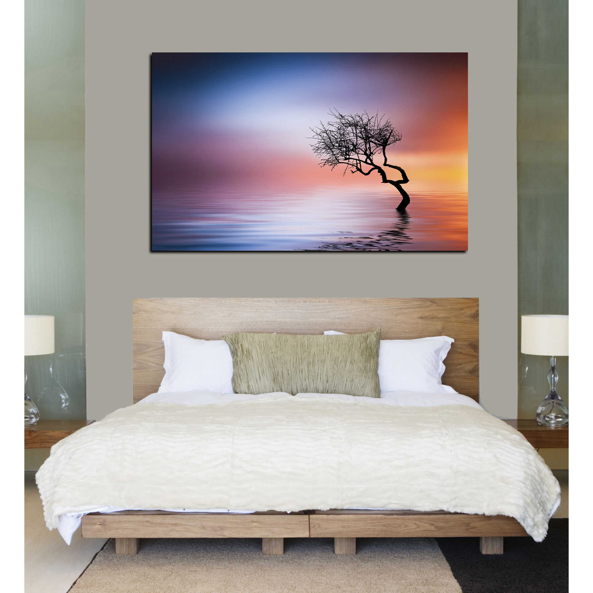 'Growing Reflections' Canvas Wall Art,40 x 60