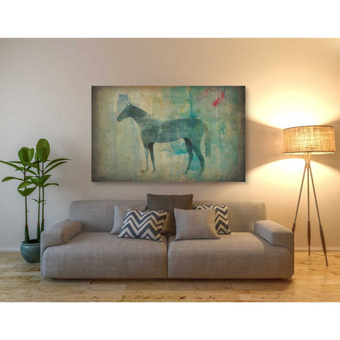 Image of 'Cheval Noir v3' by Ryan Fowler, Canvas Wall Art,40 x 60