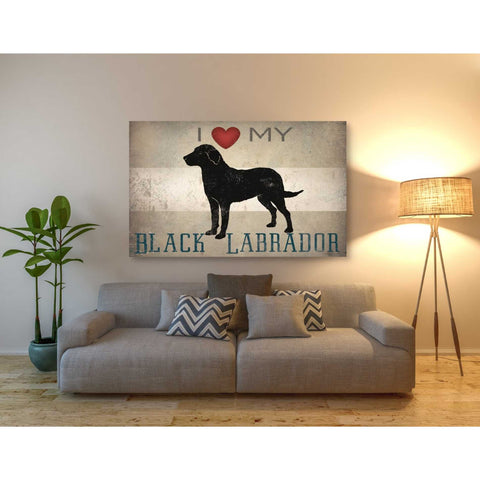 Image of 'Labrador Love I' by Ryan Fowler, Canvas Wall Art,40 x 60