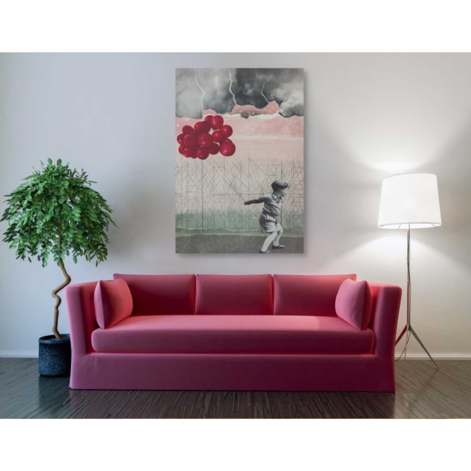 'LUCKY DAY' by DB Waterman, Giclee Canvas Wall Art