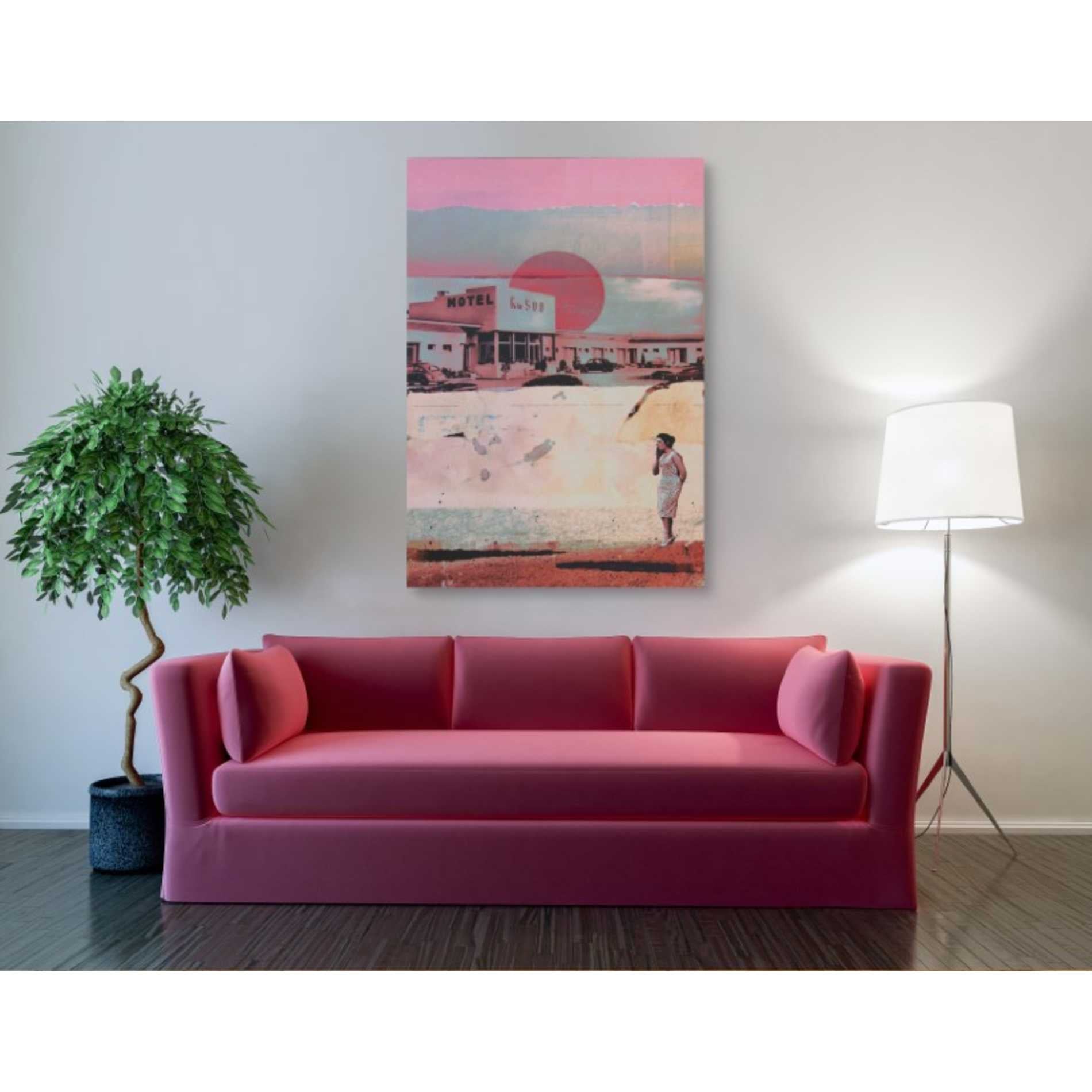 'MOTEL 500' by DB Waterman, Giclee Canvas Wall Art