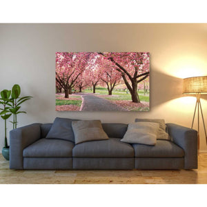 'Cherry Parade' by Katherine Gendreau, Giclee Canvas Wall Art