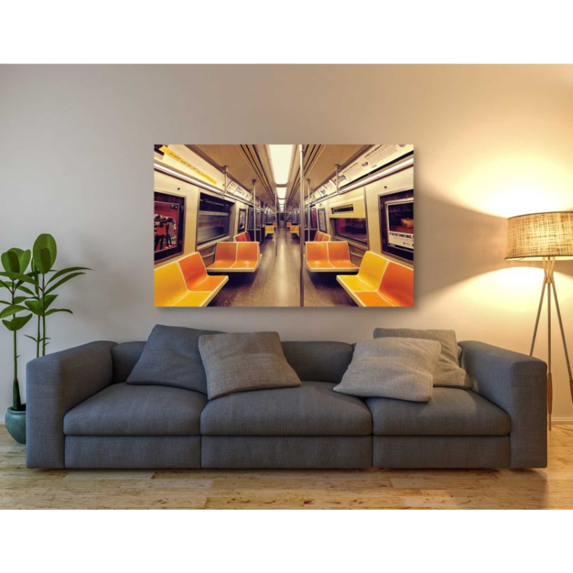 'Soul Train' by Katherine Gendreau, Giclee Canvas Wall Art