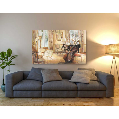 Image of 'My Sons Cello' by Marilyn Hageman, Canvas Wall Art,60 x 40