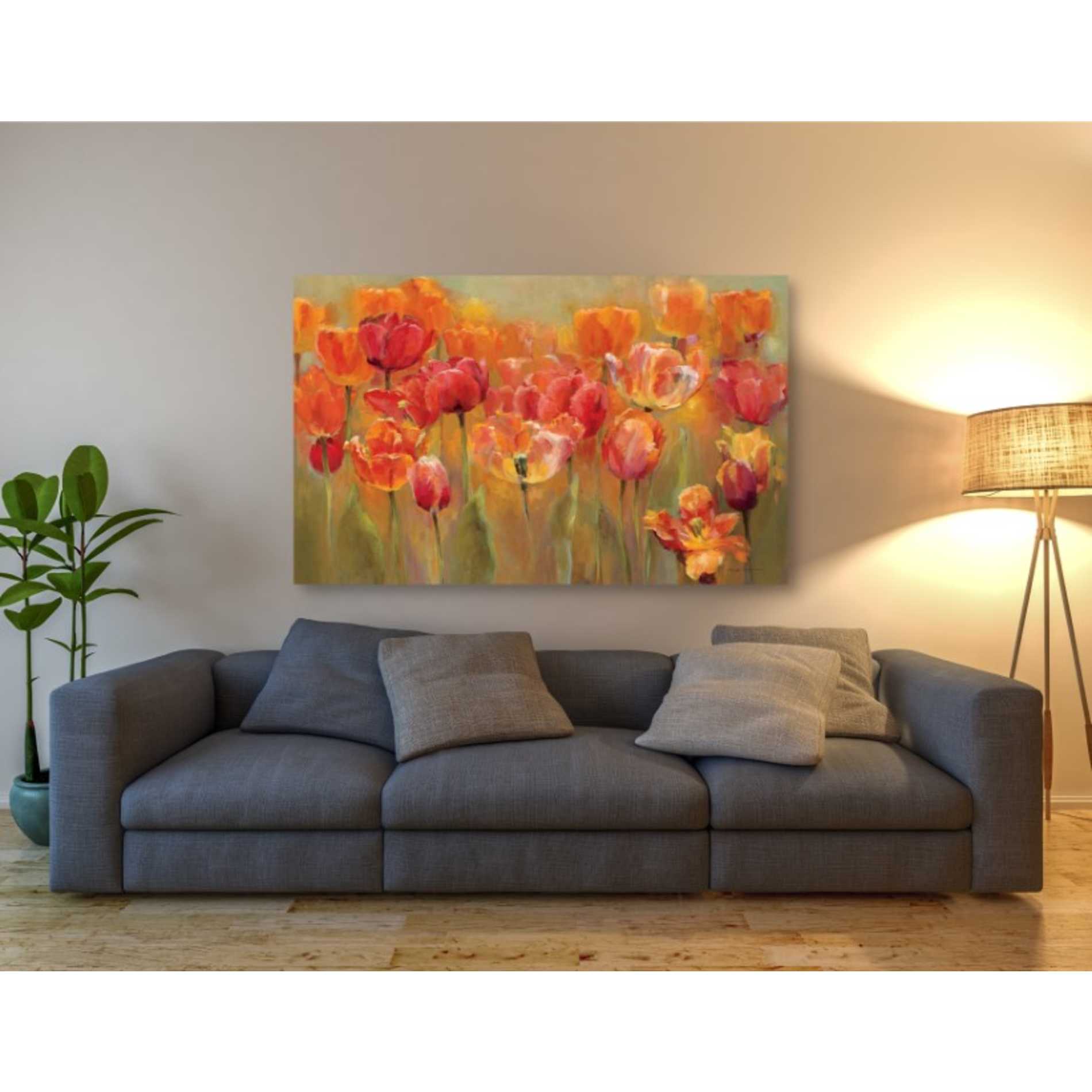 'Tulips in the Midst III' by Marilyn Hageman, Canvas Wall Art,60 x 40