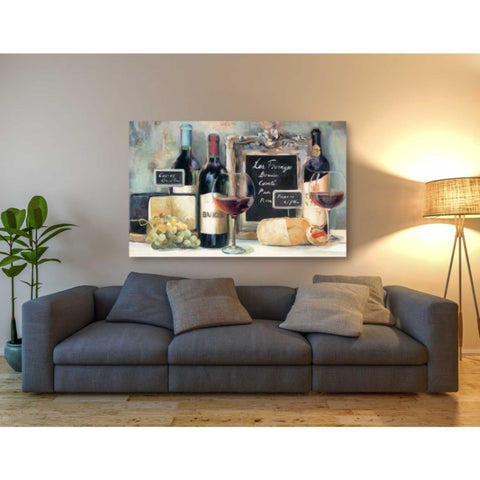Image of 'Les Fromages' by Marilyn Hageman, Canvas Wall Art,60 x 40