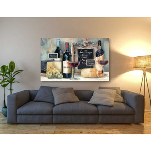 'Les Fromages' by Marilyn Hageman, Canvas Wall Art,60 x 40