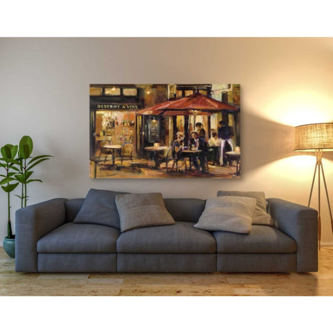 Image of 'Bistrot a Vins Warm' by Marilyn Hageman, Canvas Wall Art,60 x 40