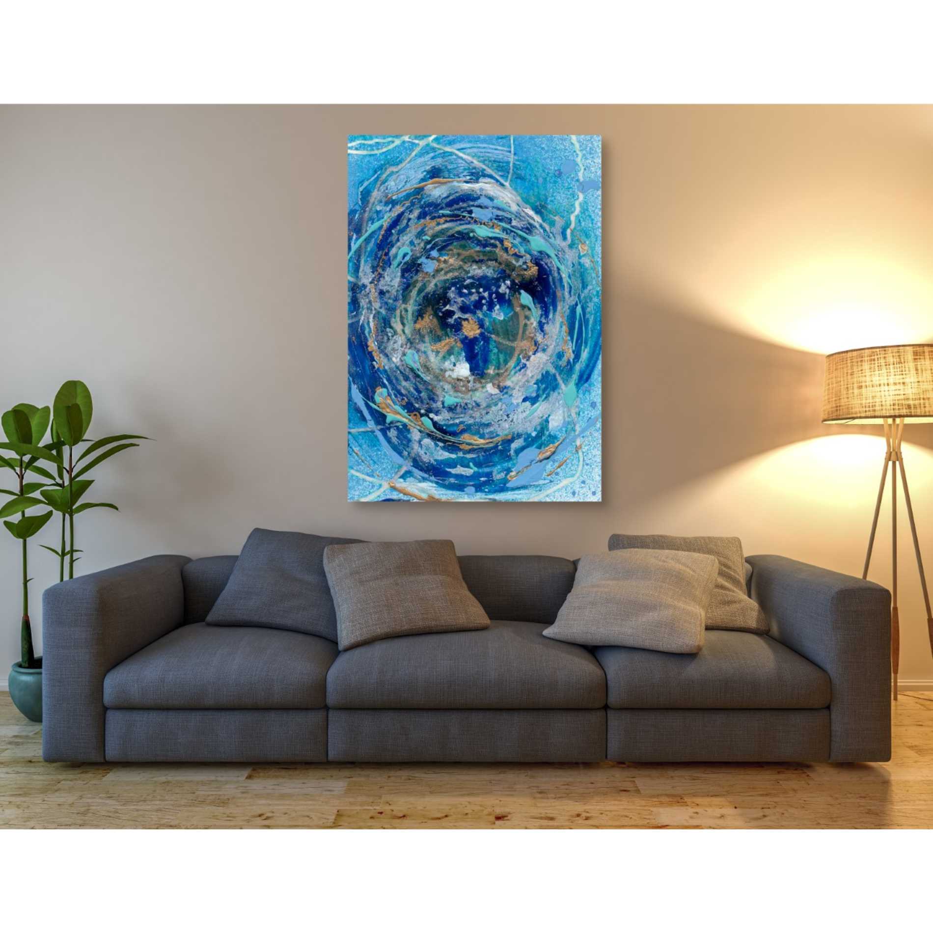 'Waterspout I' by Alicia Ludwig Giclee Canvas Wall Art