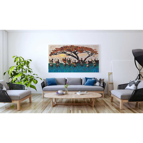 Image of 'Planes of Africa III' by Alonzo Saunders Giclee Canvas Wall Art