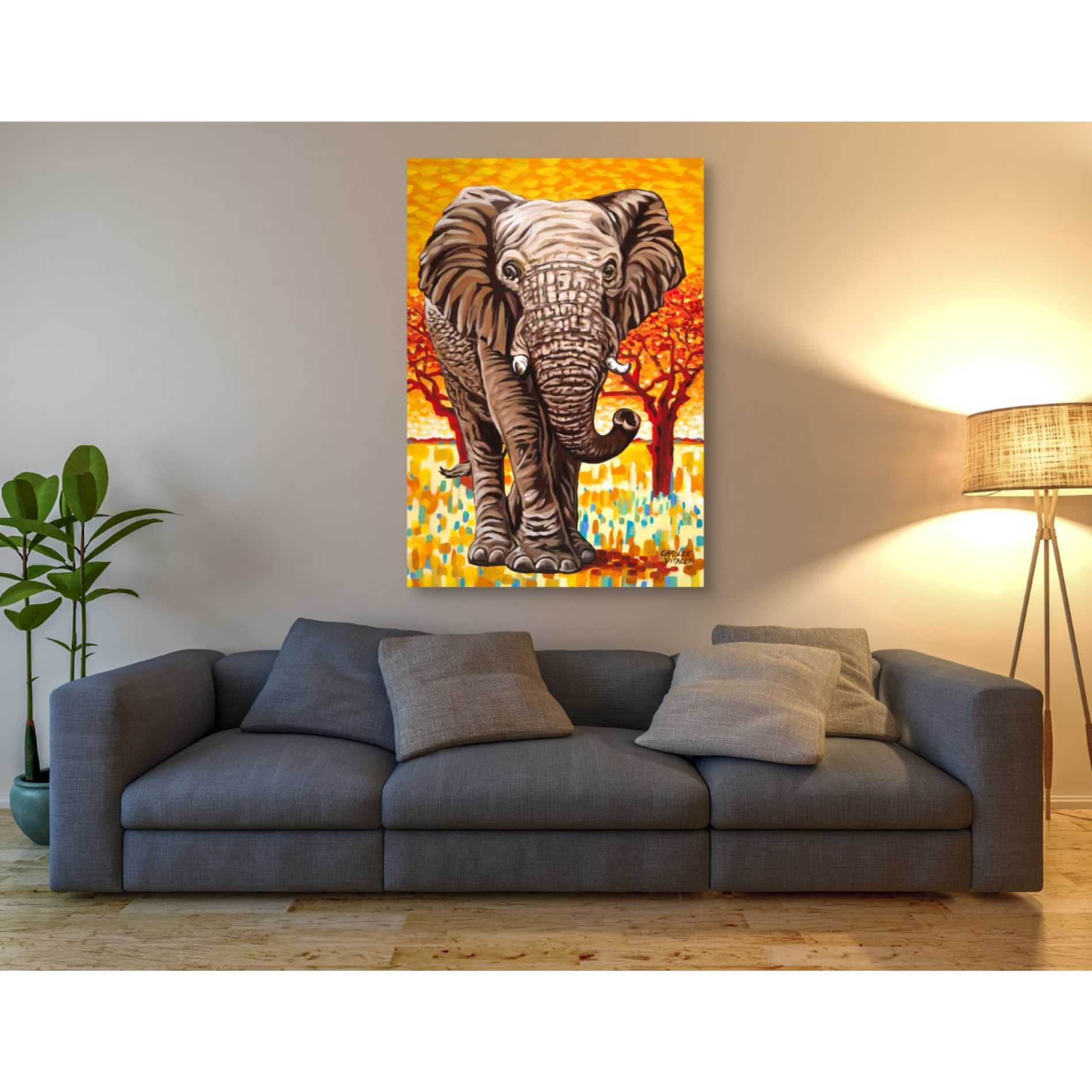 'Wild Africa I' by Carolee Vitaletti Giclee Canvas Wall Art