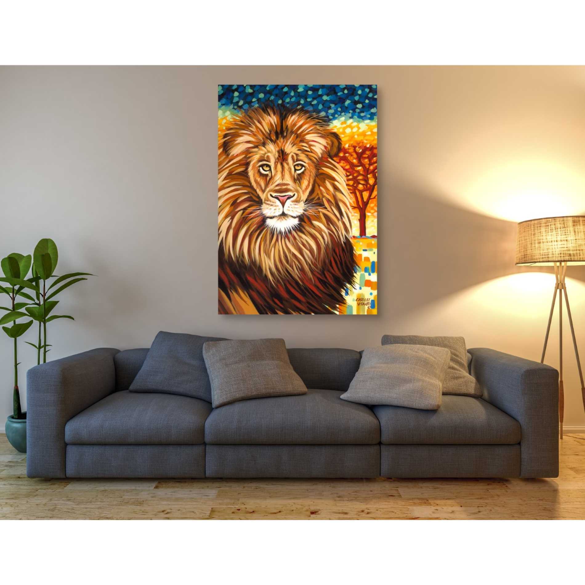 'Wild Africa II' by Carolee Vitaletti Giclee Canvas Wall Art