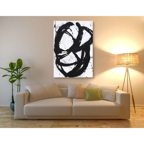 Image of 'Ace of Spades II' by Erin Ashley Canvas Wall Art,40 x 60