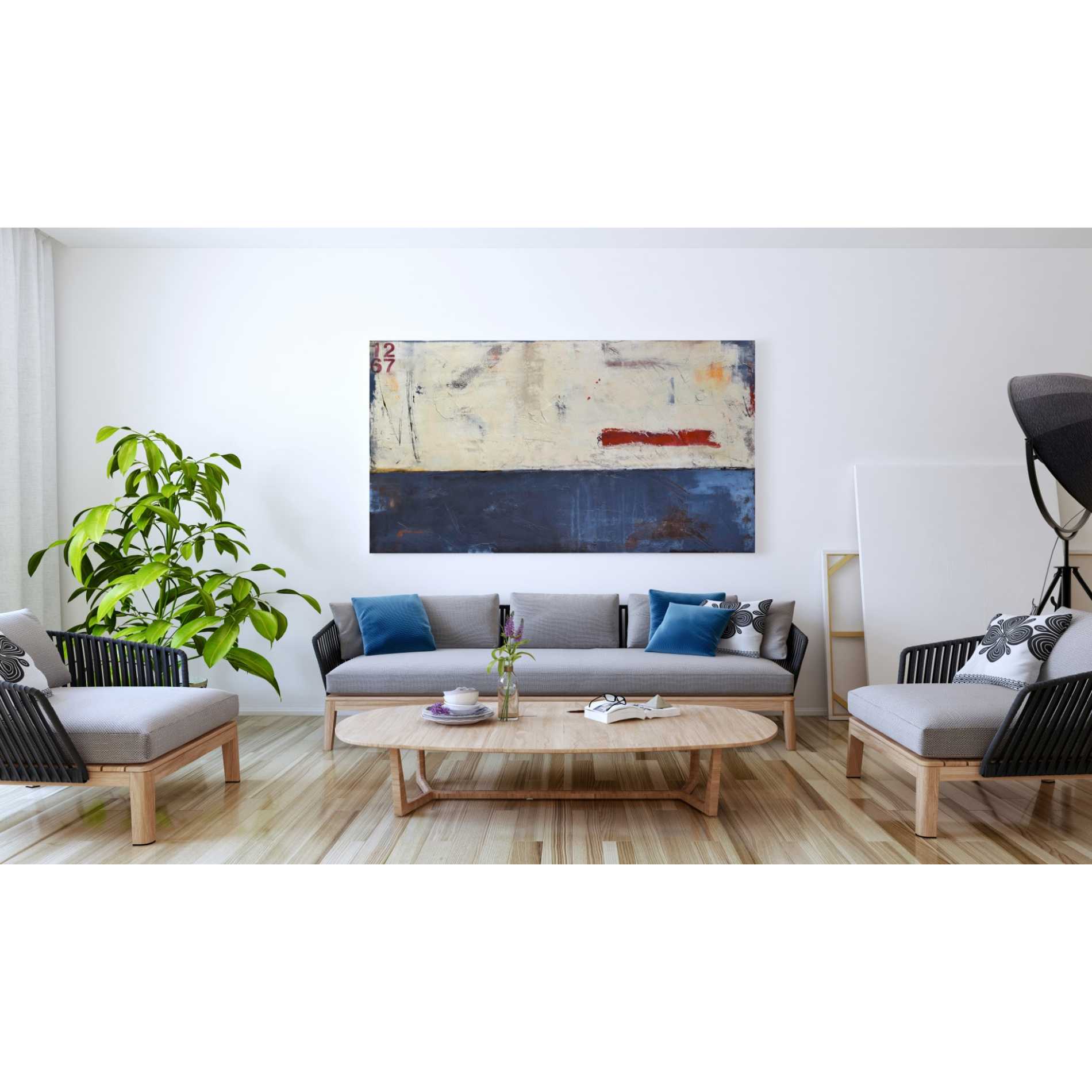 'Label 1267' by Erin Ashley Canvas Wall Art,60 x 40