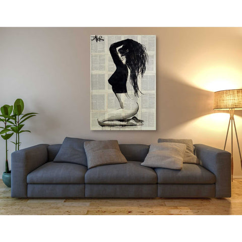 Image of 'The Black Top' by Loui Jover, Canvas Wall Art,40 x 60