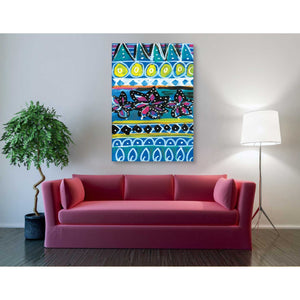 'Pattern Painting I' by Linda Woods, Canvas Wall Art,40 x 60